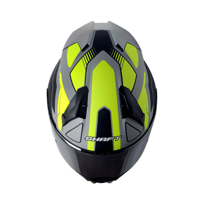 CASCO SHAFT SH-560 EVO CHAOS MATE GRIS AMARILLO NEOS IRIDIUM