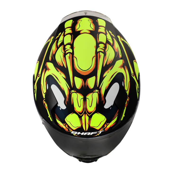 CASCO SHAFT SH-562 KILLBEE MATE NEGRO AMARILLO NEON