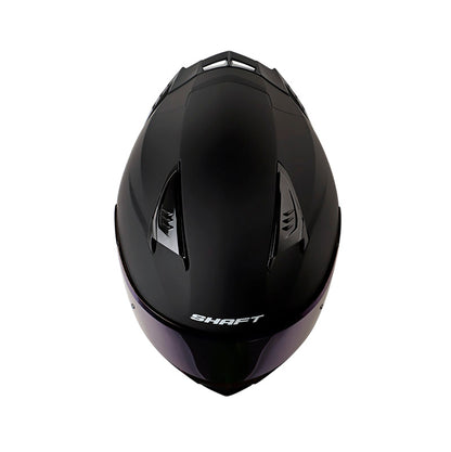 CASCO SHAFT SH-590SR SOLID MATE NEGRO PLATA IRIDIUM AZUL