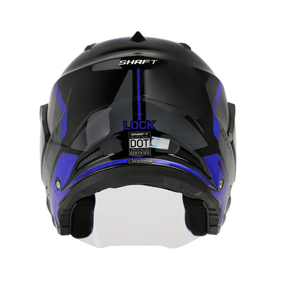 CASCO SHAFT SH-227 LOCK NEGRO AZUL