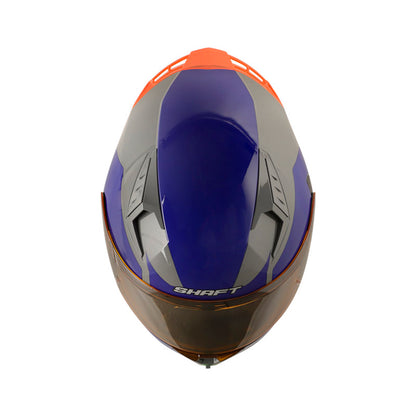 CASCO SHAFT SH-526SP UNDERCOVER GRIS AZUL VISOR IRIDIUM