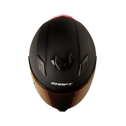 CASCO SHAFT SH-559 SOLID MATE NEGRO FUCSIA VISOR IRIDIUM