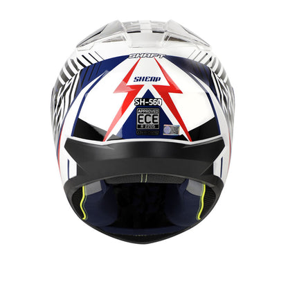 CASCO SHAFT SH-560 SHERP BLANCO AZUL NAVY