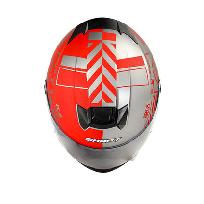CASCO SHAFT SH-502 CROSSLINE MATE NEGRO ROJO