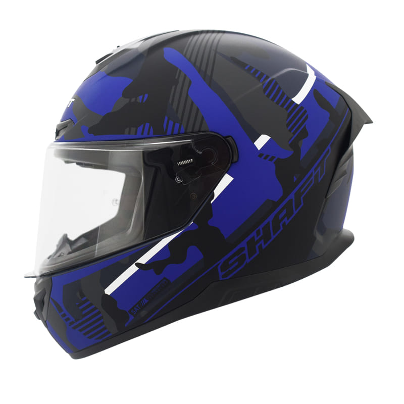 CASCO SHAFT SH-542GT THRILLA MATE NEGRO AZUL