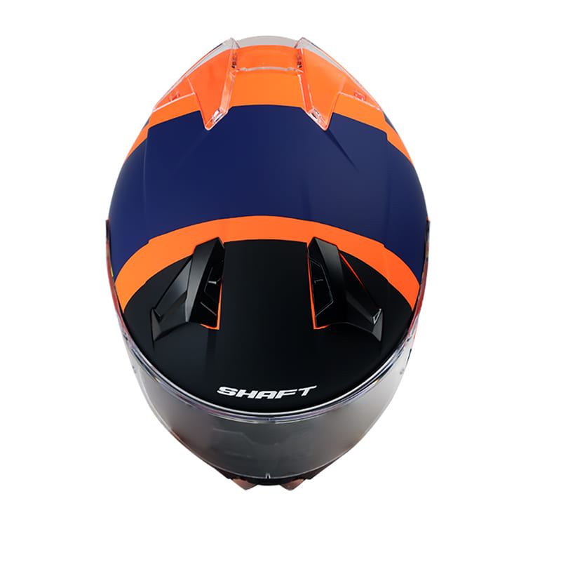 CASCO SHAFT SH-560 ROLLAX MATE NARANJA NEON AZUL NAVY