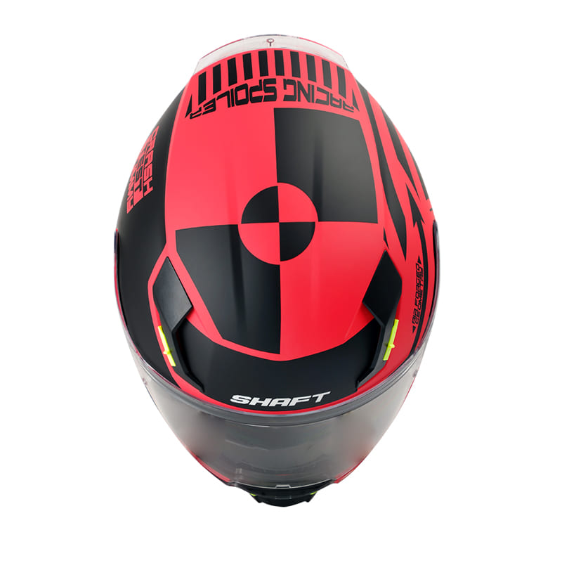 CASCO SHAFT SH-562 DUMMY MATE ROJO NEGRO