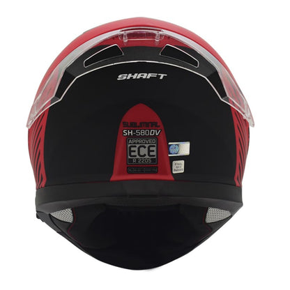 CASCO SHAFT SH-580DV SUBLIMINAL MATE NEGRO ROJO