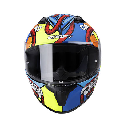 CASCO SHAFT SH-582SP NAVY MATE AZUL NARANJA NEON