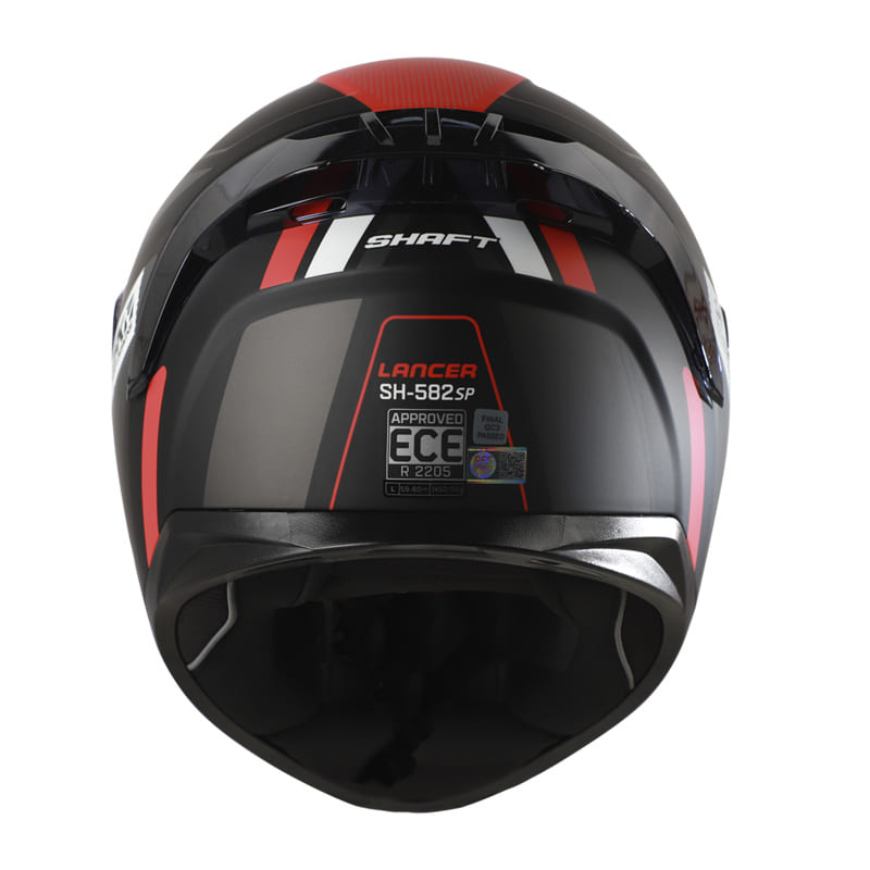 CASCO SHAFT SH-582SP LANCER MATE NEGRO ROJO