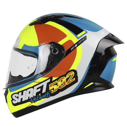 CASCO SHAFT SH-582SP WINKATZ AZUL AMARILLO NEON