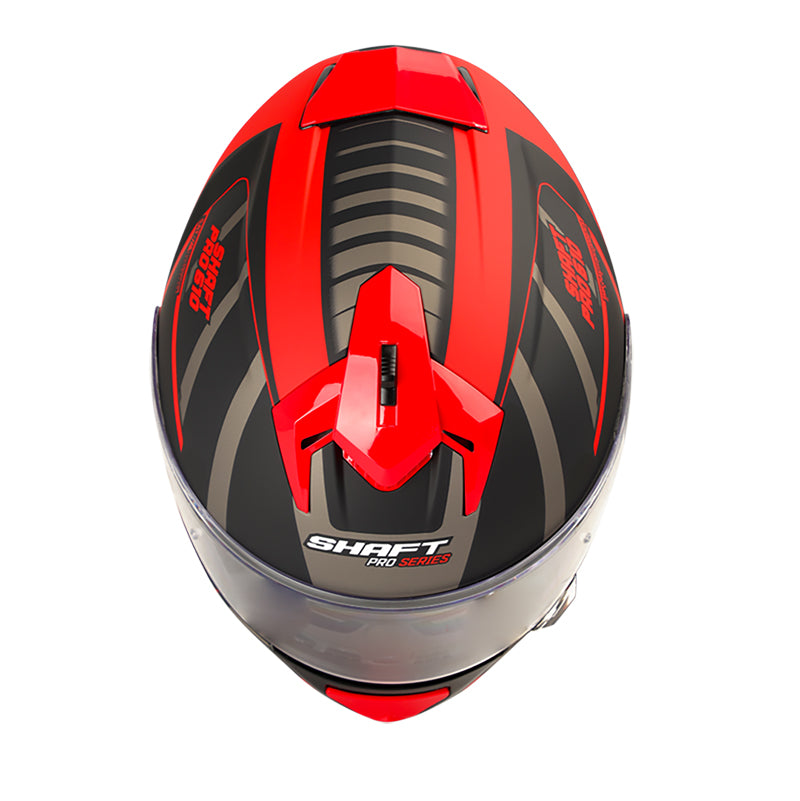 CASCO SHAFT SH-610DV PRO CEROTON MATE NEGRO ROJO