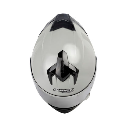 CASCO SHAFT SH-610DV PRO SOLID GRIS NEGRO VISOR PLATA