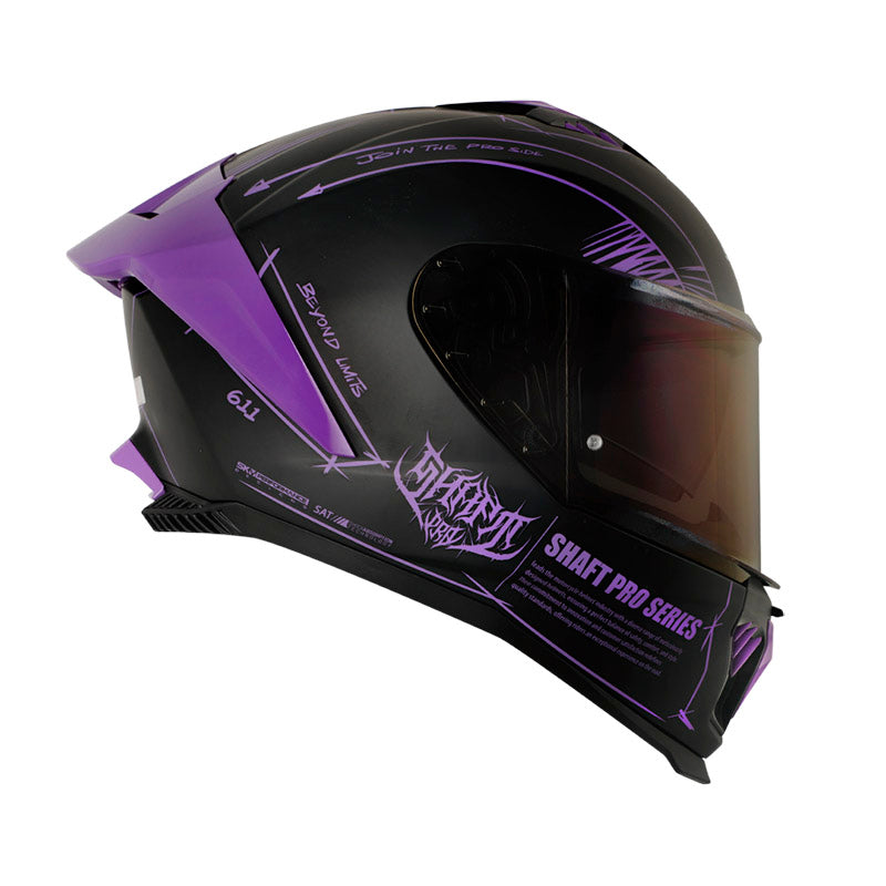 CASCO SHAFT SH-611RS PRO DARK LAB MATE NEGRO MORADO IRIDIUM