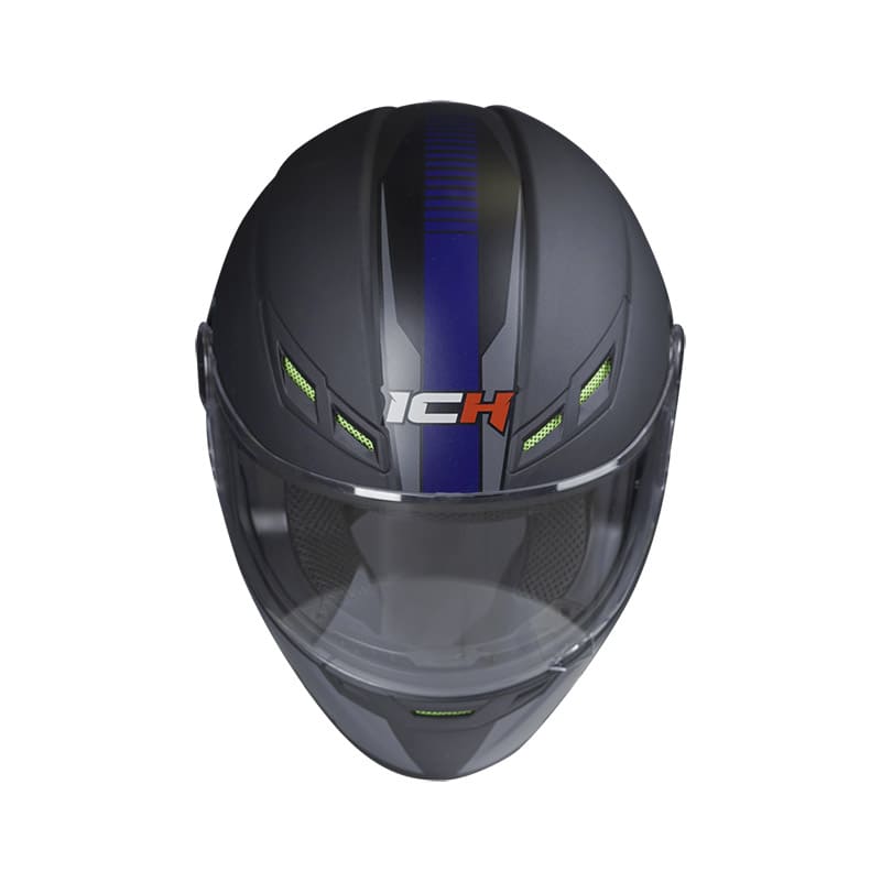 CASCO ICH ICH-501SP RAPTOR MATE NEGRO AZUL NAVY