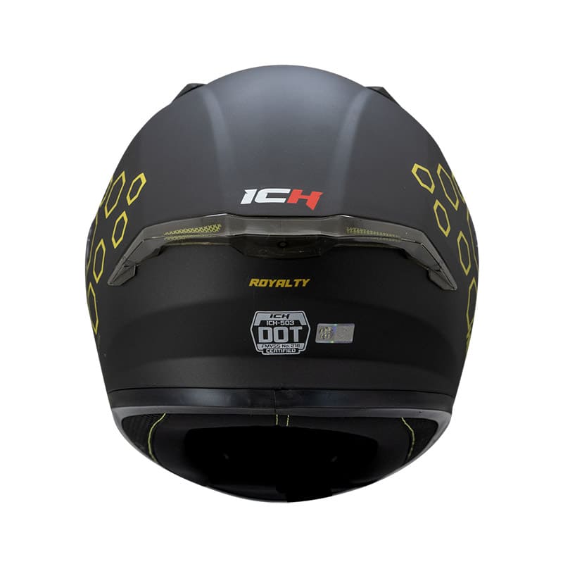 CASCO ICH ICH-503SP ROYALTY MATE NEGRO AMARILLO NEON