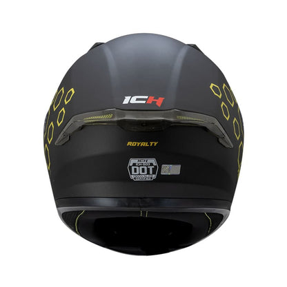 CASCO ICH ICH-503SP ROYALTY MATE NEGRO AMARILLO NEON