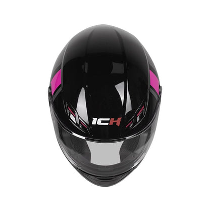 CASCO ICH ICH-501SP RUSH NEGRO FUCSIA NEON
