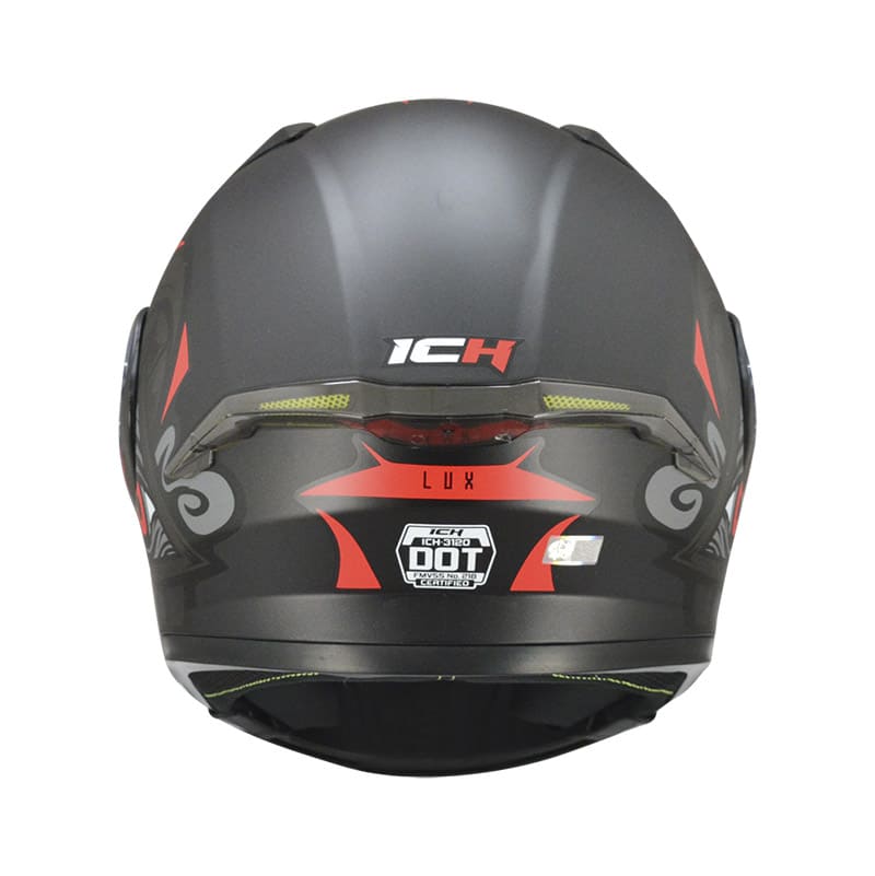 CASCO ICH ICH-3120DV LUX MATE NEGRO ROJO