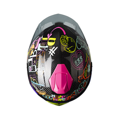 CASCO SHAFT SH-620C EVO 888 NEGRO FULLCOLOR