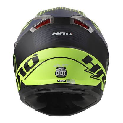 CASCO HRO HRO-508 UPLIFT MATE NEGRO AMARILLO NEON