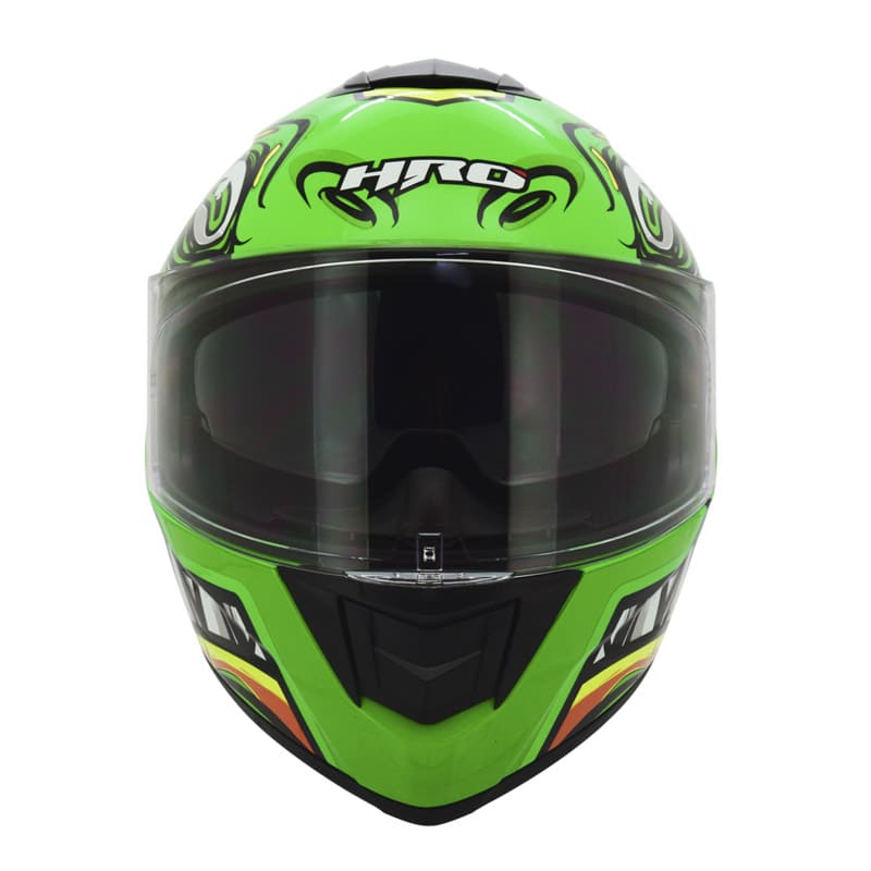 CASCO HRO HRO-518DV DONAT EVO VERDE NEON AMARILLO NEON
