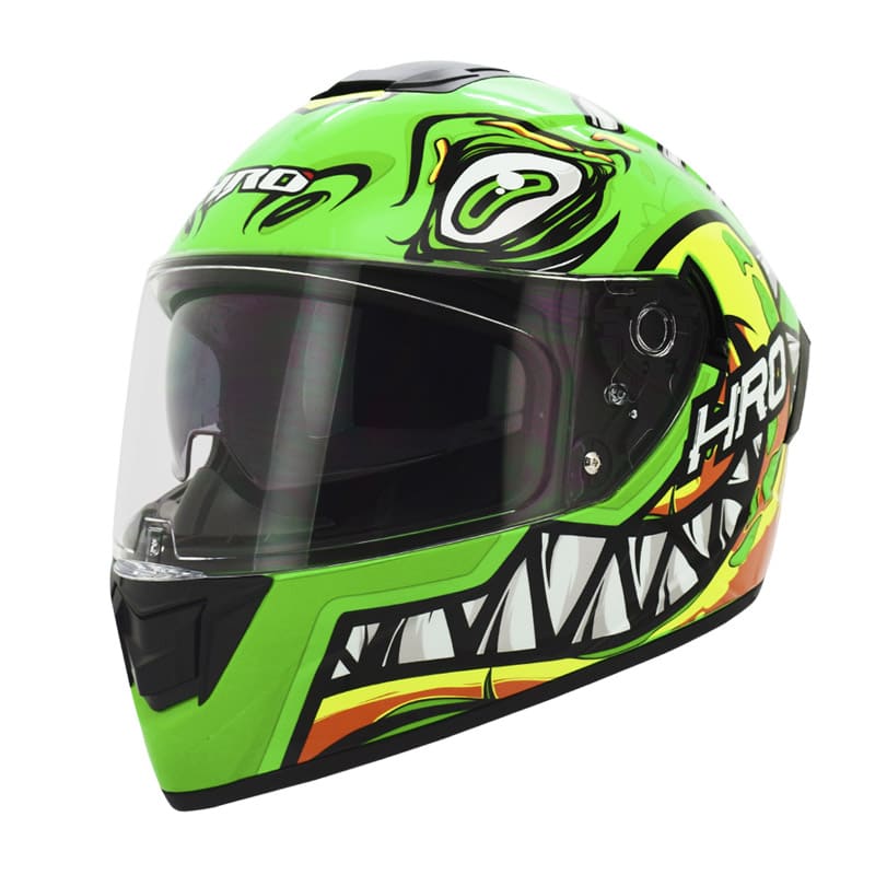 CASCO HRO HRO-518DV DONAT EVO VERDE NEON AMARILLO NEON
