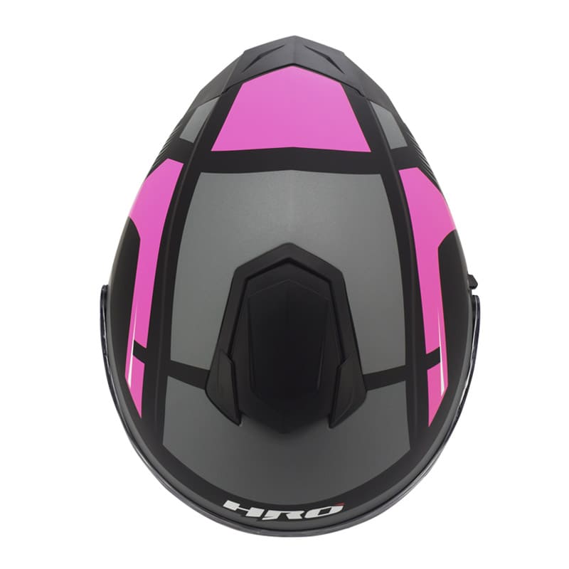 CASCO HRO HRO-518DV STROBER MATE NEGRO FUCSIA NEON