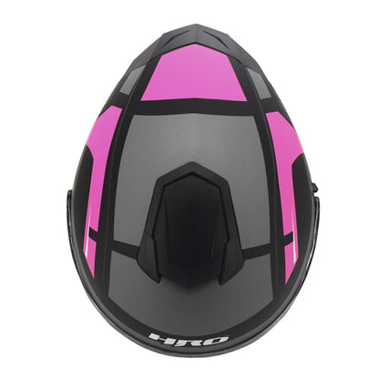 CASCO HRO HRO-518DV STROBER MATE NEGRO FUCSIA NEON