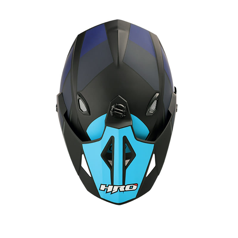 CASCO HRO HRO-MX330DV EVERLAST MATE NEGRO AZUL