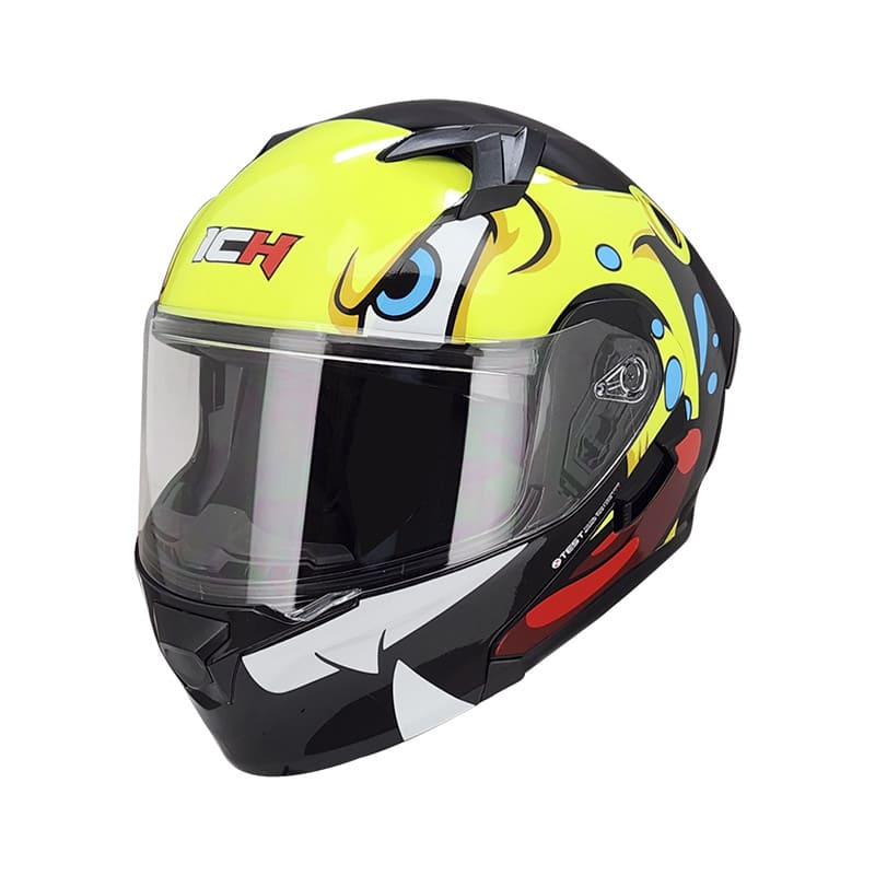 CASCO ICH ICH-3120DV MARTIAN MATE NEGRO AMARILLO NEON