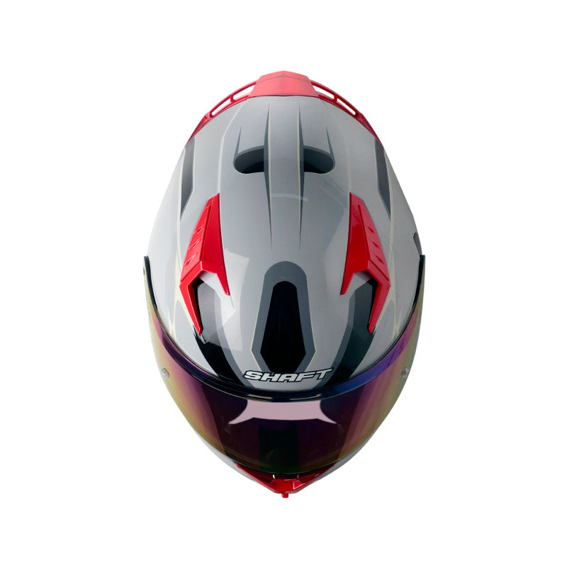 CASCO SHAFT SH-526SP EVO EVOSPECTER GRIS ROJO IRIDIUM