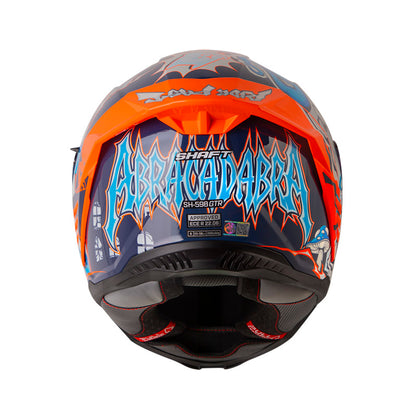 CASCO SHAFT SH-598GTR ABRACADABRA AZUL OSCURO AZUL IRIDIUM