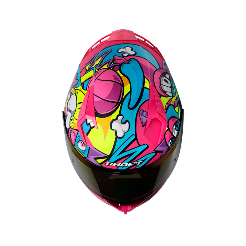 CASCO SHAFT SH-526SP EVO WEIRD MATE FUCSIA FUCSIA IRIDIUM