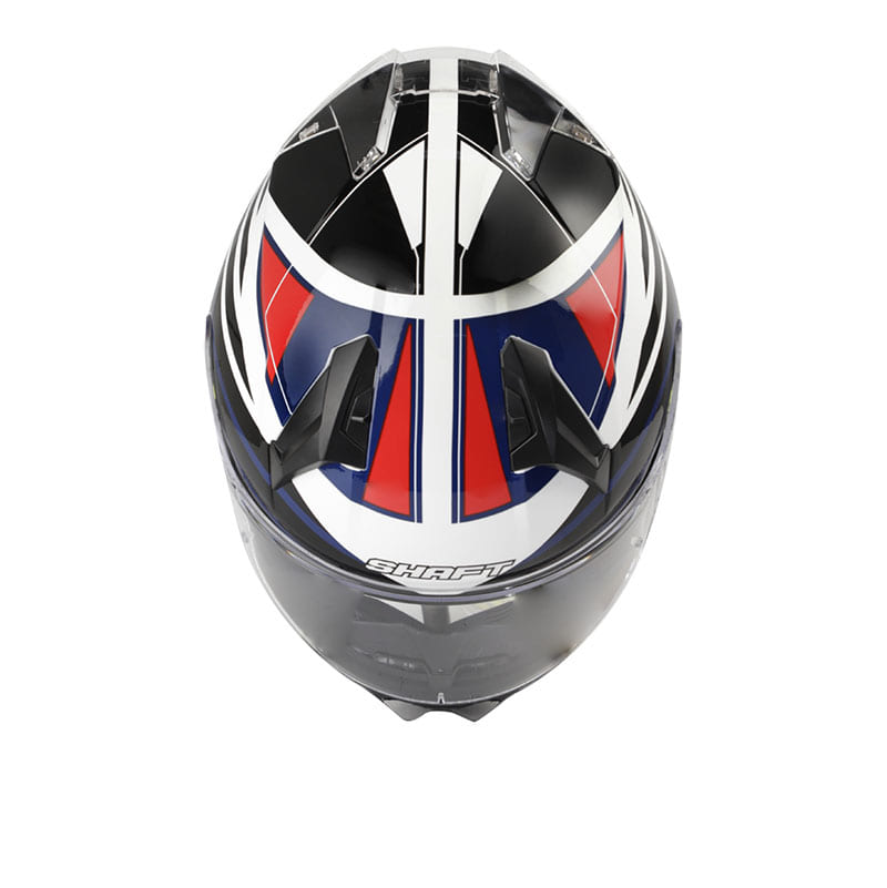 CASCO SHAFT SH-560 SHERP BLANCO AZUL NAVY