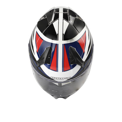 CASCO SHAFT SH-560 SHERP BLANCO AZUL NAVY
