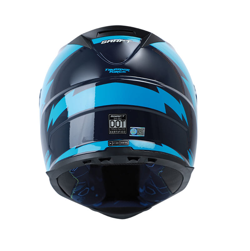 CASCO SHAFT SH-502 THUNDERFO AZUL NAVY AZUL