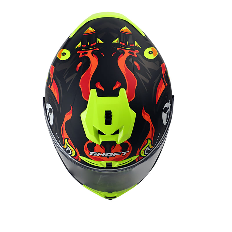 CASCO SHAFT SH-542GT LOKUS MATE NEGRO AMARILLO NEON