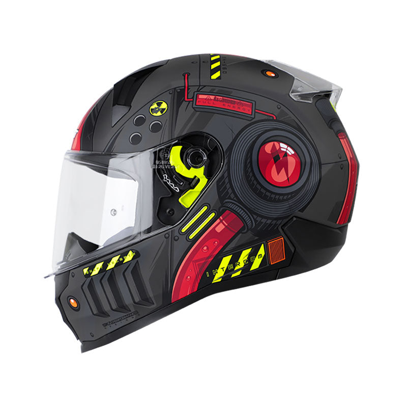 CASCO SHAFT SH-560 ENERGY MATE NEGRO ROJO