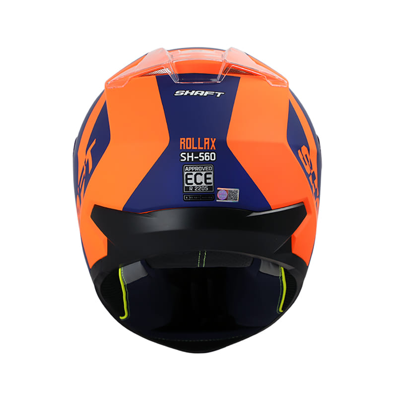 CASCO SHAFT SH-560 ROLLAX MATE NARANJA NEON AZUL NAVY