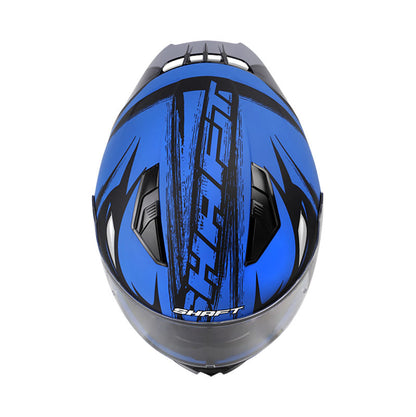 CASCO SHAFT SH-582SP FIERCE MATE NEGRO AZUL