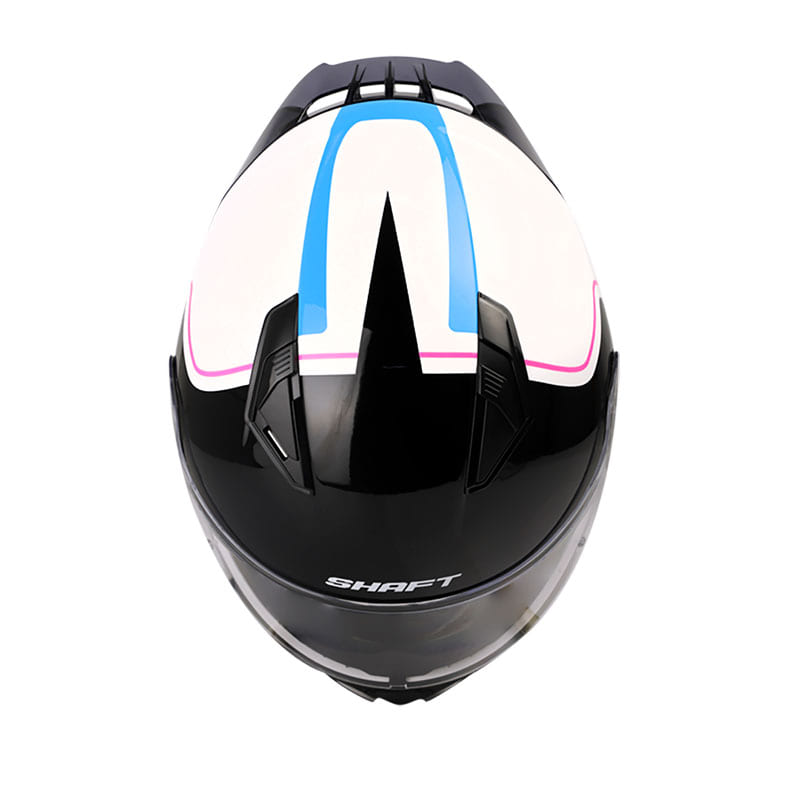 CASCO SHAFT SH-582SP SAVE BLANCO AZUL