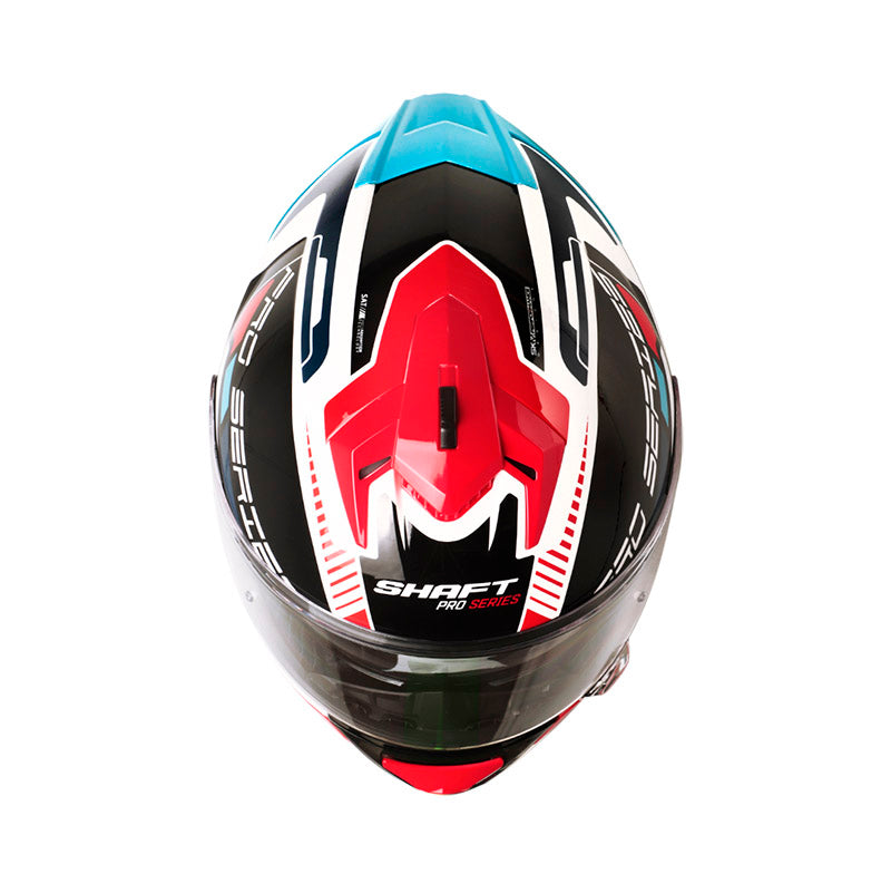 CASCO SHAFT SH-610EVO PROGREX BLANCO ROJO