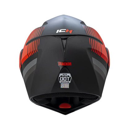 CASCO ICH ICH-3110DV TRACKOR MATE NEGRO ROJO