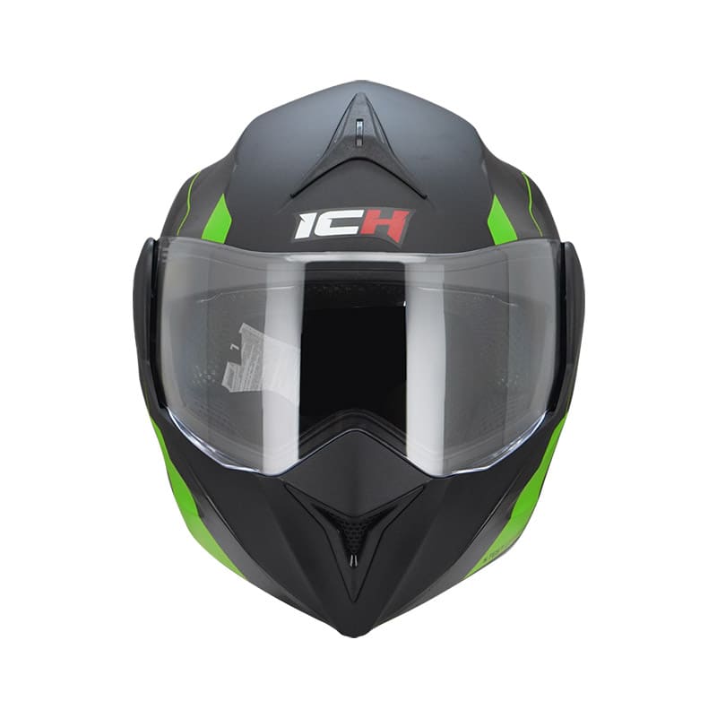 CASCO ICH ICH-3110DV MACED MATE NEGRO VERDE NEON