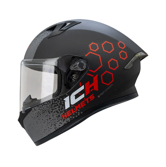 CASCO ICH ICH-503SP ROYALTY MATE NEGRO ROJO