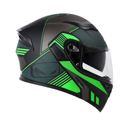 CASCO HRO HRO-3400DV AHEAD MATE NEGRO VERDE NEON