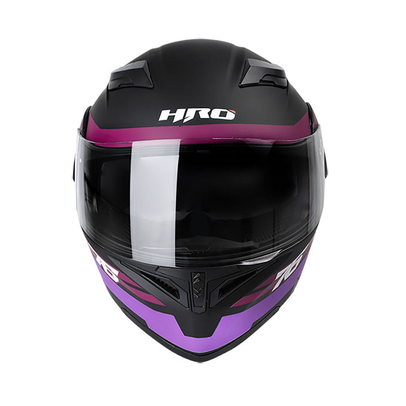 CASCO HRO HRO-3400DV VULCAN MATE NEGRO MORADO NEON