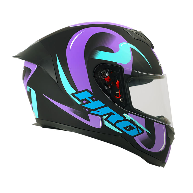 CASCO HRO HRO-511 FLOWING MATE NEGRO MORADO NEON