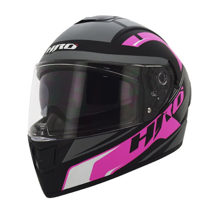 CASCO HRO HRO-518DV STROBER MATE NEGRO FUCSIA NEON